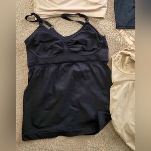 Kindred Bravely Sublime Hands-Free Pumping & Nursing Tank in Black